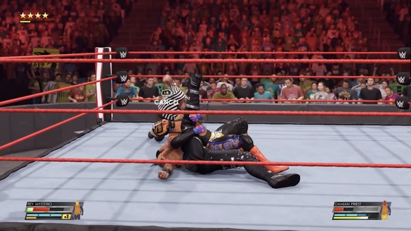 WWE 2K23 WarGames Drew McIntyre Roman Reigns