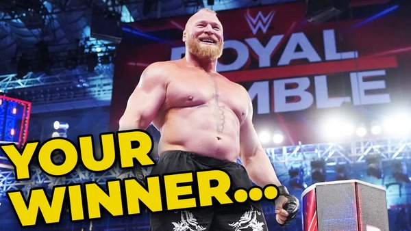 WWE Royal Rumble Brock Lesnar