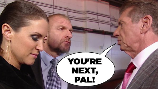 Triple H Vince Stephanie McMahon