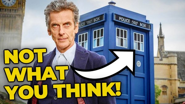 Doctor Who Peter Capaldi Twelfth Doctor TARDIS