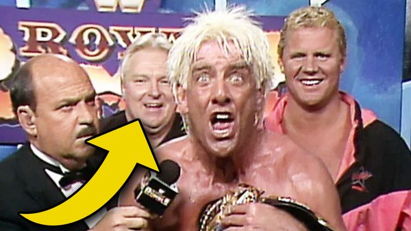 WWE Royal Rumble 1992 Ric Flair Bobby Heenan Mr Perfect Mean Gene Okerlund