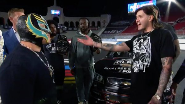 Rey Dominik Mysterio New Day Judgment Day NASCAR