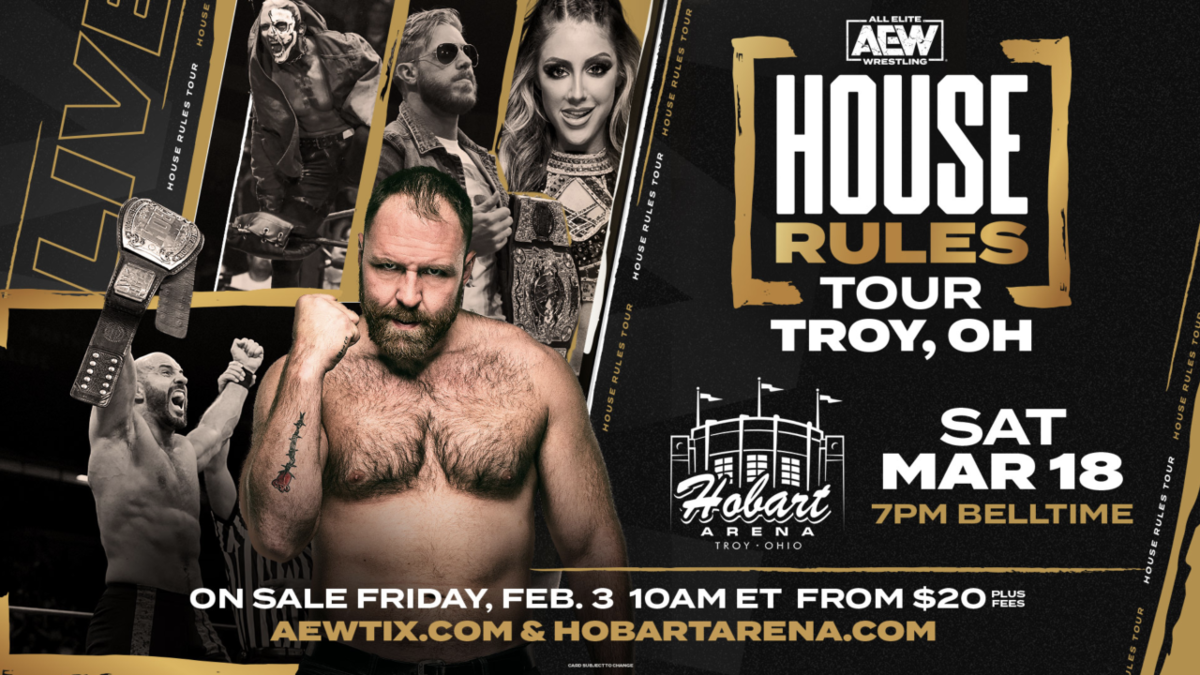AEW Announces 'House Rules' Live Event Tour