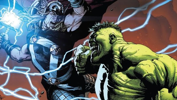 Thor vs Hulk Marvel