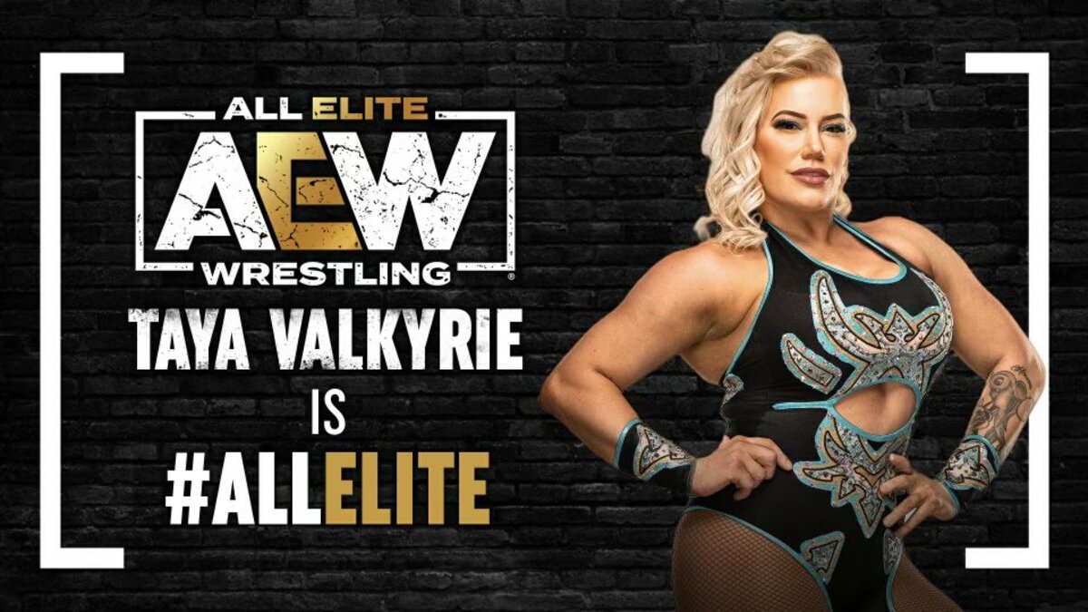 Aew Signs Taya Valkyrie Former Wwe And Impact Star Debuts On Dynamite 4226