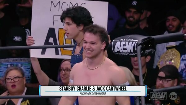 Starboy Charlie Jack Cartwheel AEW