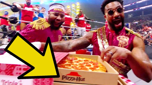 WWE Survivor Series 2021 The Street Profits Pizza Hut