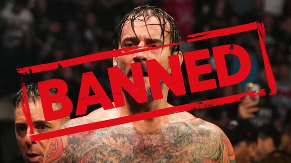 CM Punk banned