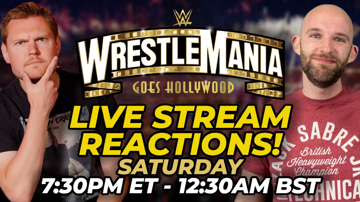 WWE WrestleMania 39 Live Stream Reactions Join Us For Saturday!