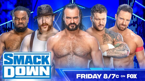 WWE SmackDown Xavier Woods Sheamus Drew McIntyre Karrion Kross LA Knight