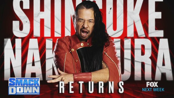 Shinsuke Nakamura WWE SmackDown Return 2023