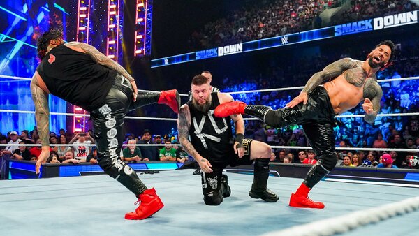 The Usos Kevin Owens