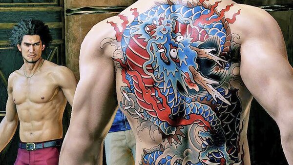 Kiryu's tattoo in high res : r/yakuzagames