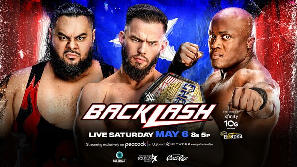 WWE Backlash 2023 Austin Theory Bobby Lashley Bronson Reed