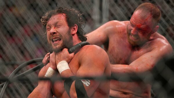 Kenny Omega Jon Moxley Steel Cage