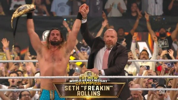 Seth Rollins Wins Wwe World Heavyweight Title At Night Of Champions 2023 