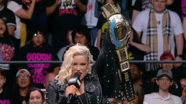 Taya Valkyrie AEW TBS Title