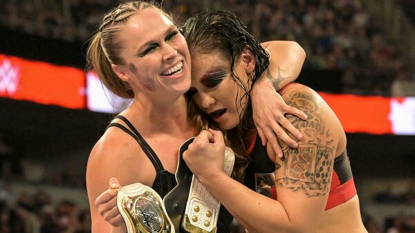 Shayna Baszler Ronda Rousey