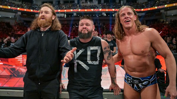 Sami Zayn Kevin Owens Matt Riddle