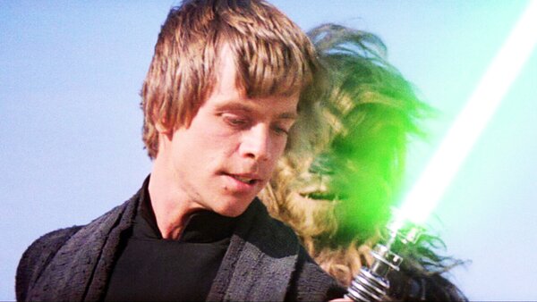 Star Wars Return of the Jedi Luke Skywalker Chewbacca