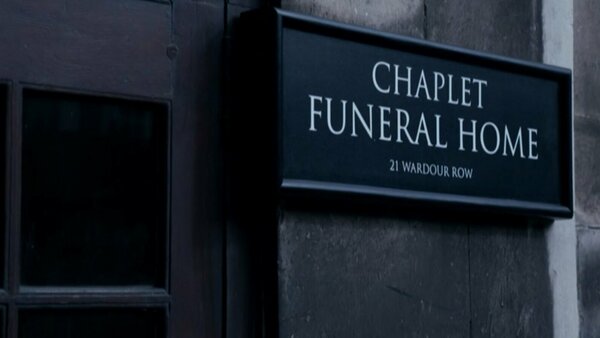 Doctor Who Death in Heaven Chaplet Funeral Home