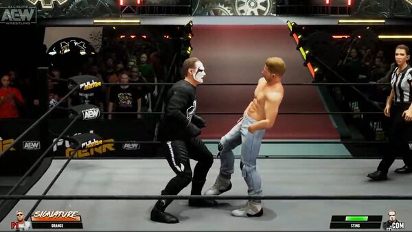 AEW Fight Forever Sting Orange Cassidy