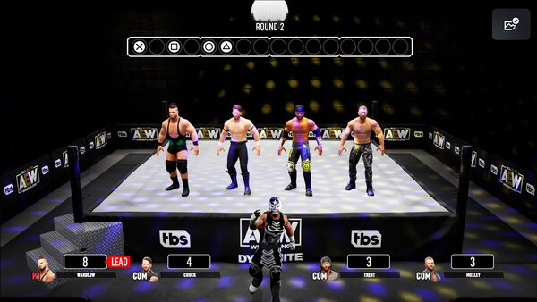 AEW Fight Forever Mini-Games Penta