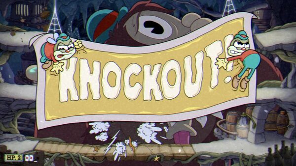 cuphead fake knockout