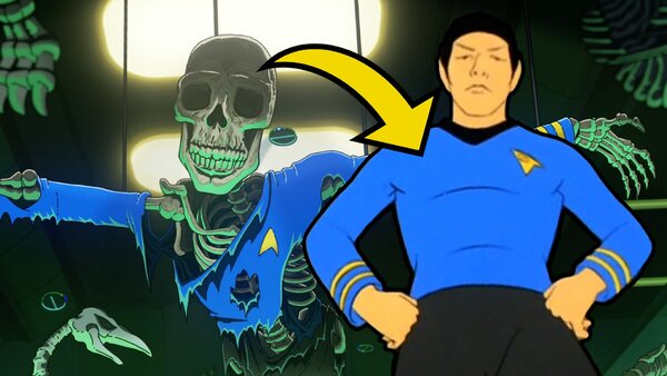 Giant Spock Infinite Vulcan Star Trek Animated Series Lower Decks