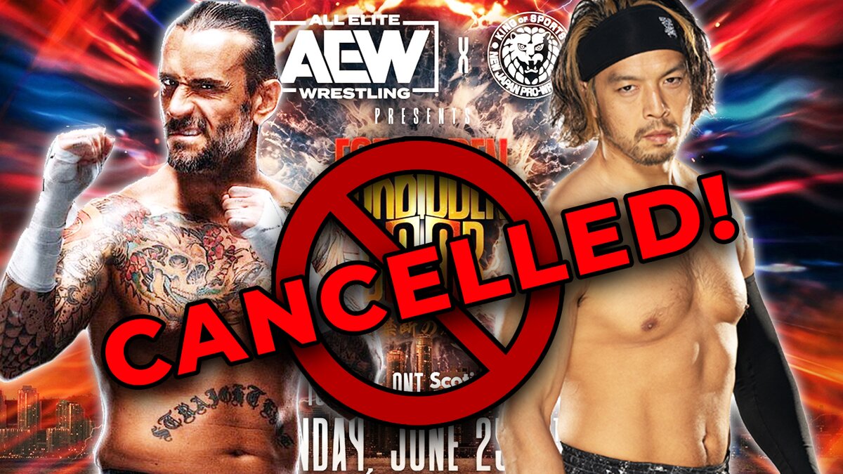 CM Punk Vs. KENTA At AEW X NJPW Forbidden Door Is OFF!