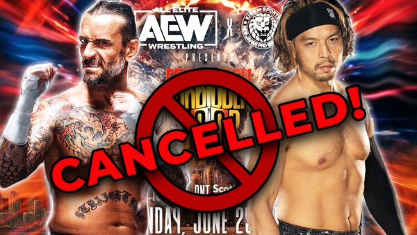 AEW x NJPW Forbidden Door CM Punk KENTA