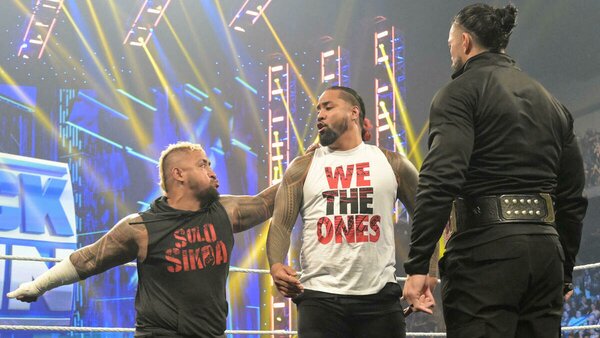 Roman Reigns Jimmy Uso Solo Sikoa Bloodline