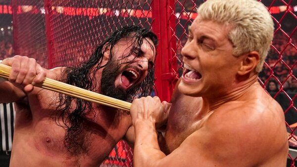 WWE Hell In A Cell 2022 Seth Rollins Cody Rhodes