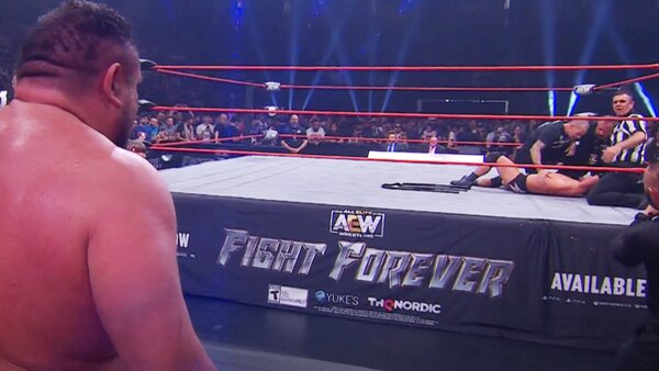 AEW Collision Samoa Joe Roderick Strong CM Punk