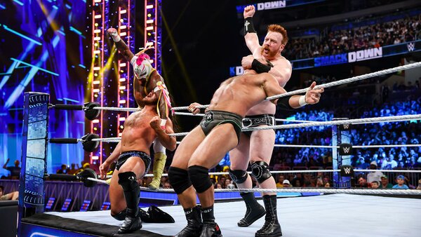 Rey Mysterio Cameron Grimes Sheamus LA Knight