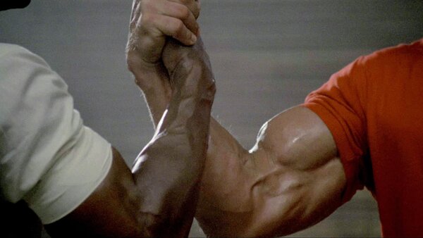 carl weathers arnold schwarzenegger handshake