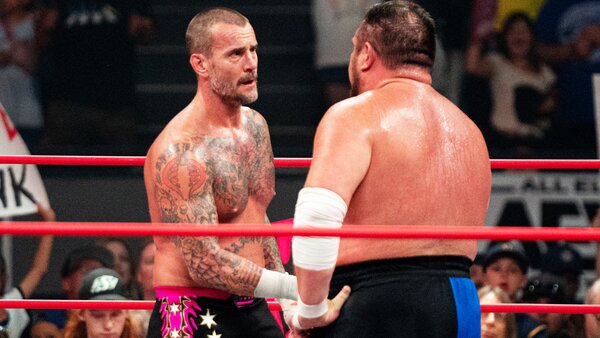 AEW Collision CM Punk Samoa Joe