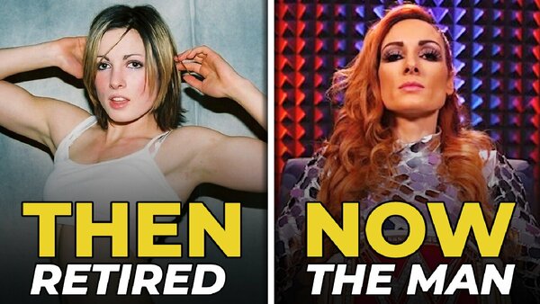 Becky Lynch then and now
