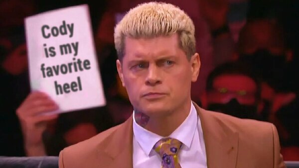 Cody Rhodes is my favourite heel