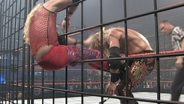 Edge Christian Cage Match Rebellion 2001