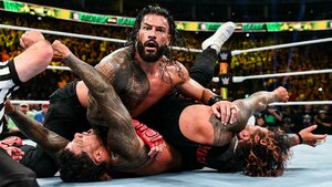WWE Money in the Bank 2023 Roman Reigns Jimmy Uso Jey Uso