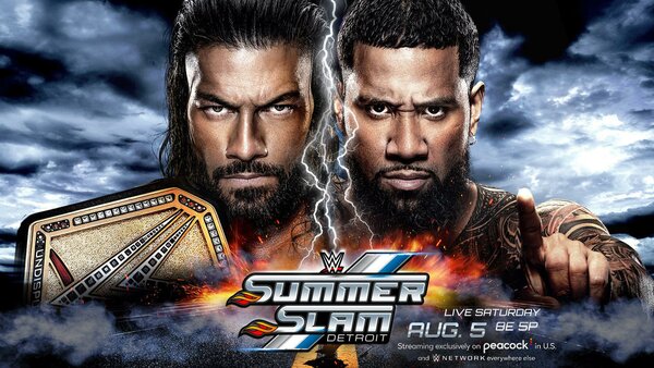 WWE SummerSlam 2023 Roman Reigns Jey Uso