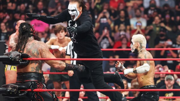 AEW Collision Luchasaurus Sting Darby Allin