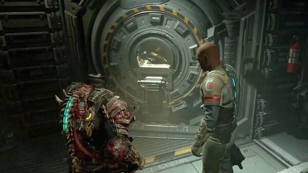 Yes, the Dead Space Infested suit is meant to make you lose your head