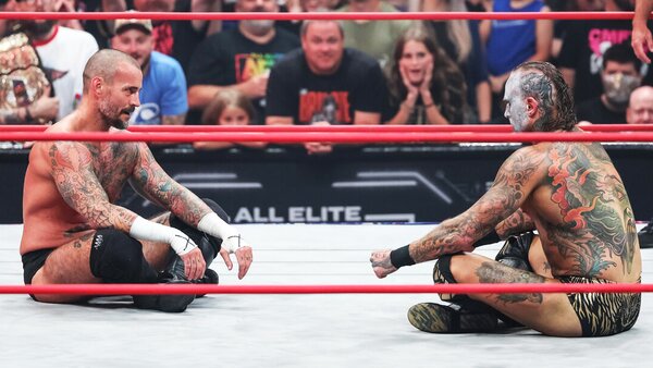 AEW Collision CM Punk Malakai Black