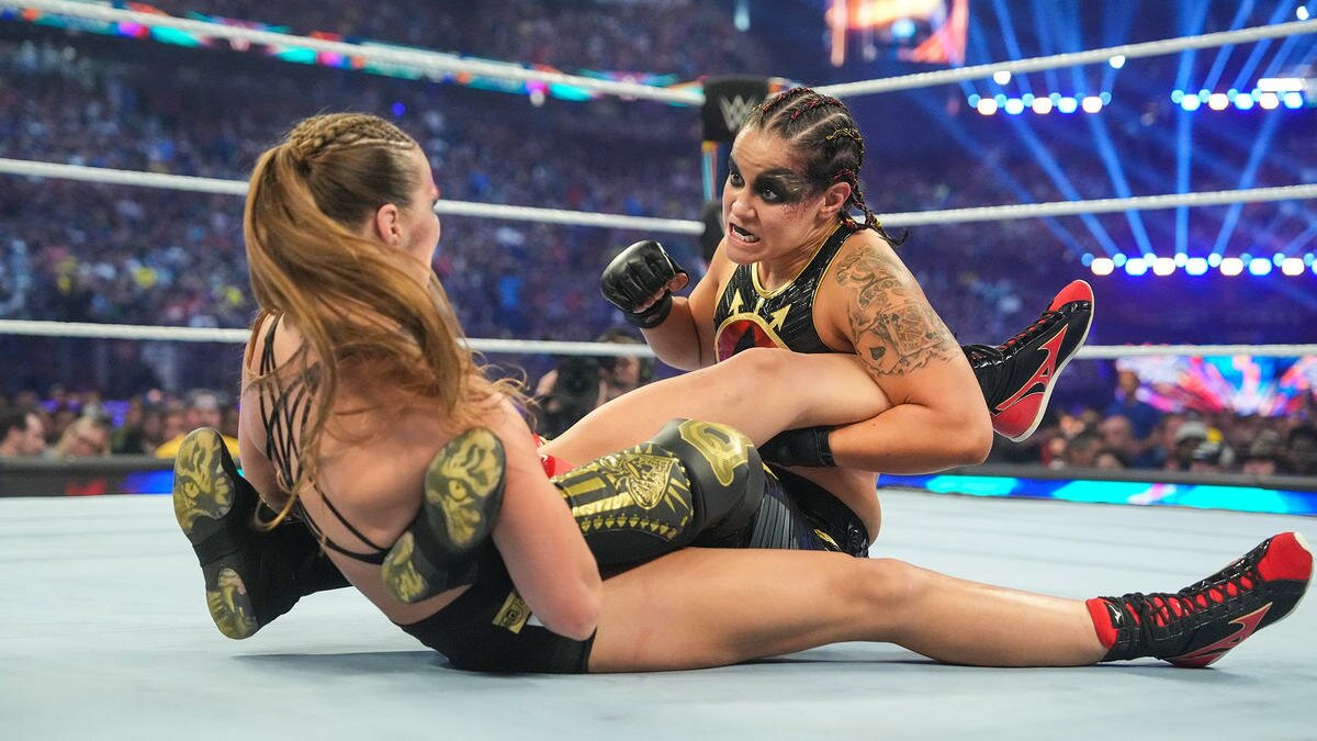 Shayna Baszler Ronda Rousey