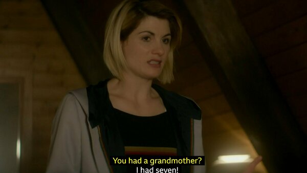 Doctor Who It Takes You Away Thirteenth Doctor seven grandmothers