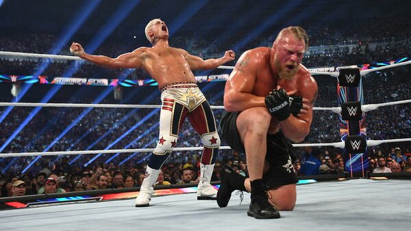 Cody Rhodes Brock Lesnar