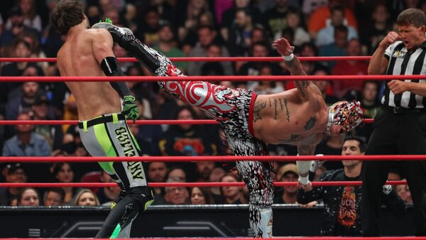 AEW Collision Angelico Rey Fenix