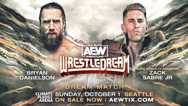 AEW WrestleDream Bryan Danielson Zack Sabre Jr.